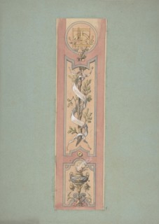 Design for Ceiling at Fontainebleau, second half 19th century.