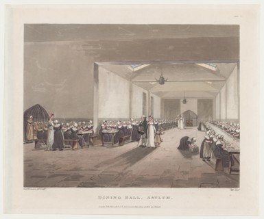 Dining Hall, Asylum, February 1, 1808.