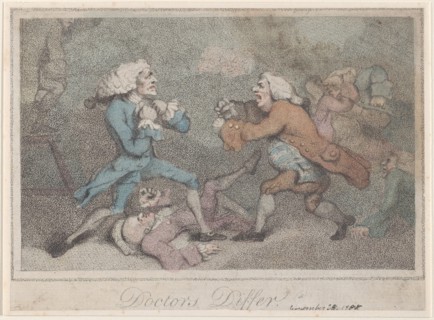 Doctors Differ, November 28, 1785.