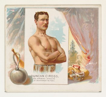 Duncan C. Ross, All Around Athlete, from World's Champions, Second Series (N43) for Allen & Ginter Cigarettes, 1888.