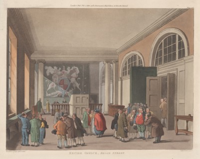 Excise Office, Broad Street, February 1, 1810.