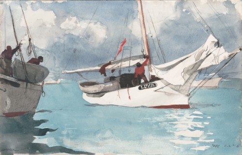Fishing Boats, Key West, 1903.