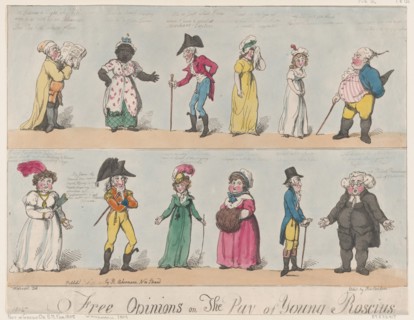 Free Opinions on The Pay of Young Roscius, February 26, 1805.