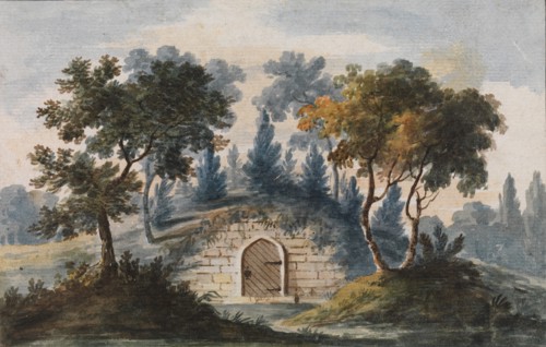 General Washington's Tomb at Mount Vernon (Copy after Engraving in The Port Folio Magazine, 1810), 1811-ca.1813.