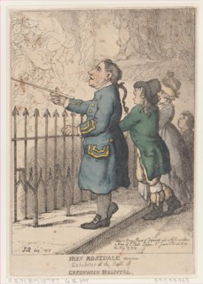 John Rosedale Mariner, Exhibitor at the Hall of Greenwich Hospital, April 26, 1807.