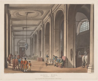 King's Mews, Charing Cross, December 1, 1808.