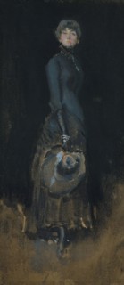 Lady in Gray, ca. 1883.
