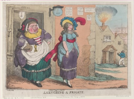 Launching a Frigate, [February 1, 1809], reprint.