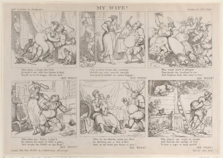 My Wife!, November 16, 1815., November 16, 1815. Creator: Thomas Rowlandson.