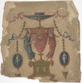 Ornamental Panel Design, 18th or 19th century.
