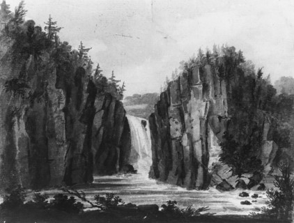Passaic Falls, New Jersey (?), 1811-ca. 1813.