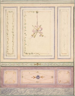 Pompeiian Design for Paneling, second half 19th century.