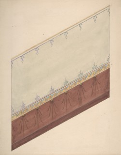Pompeiian Design for Paneling, second half 19th century.