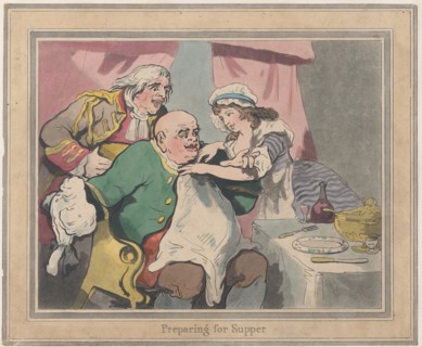 Preparing for Supper, October 22, 1789.