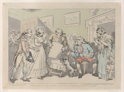 Reconciliation, or the Return from Scotland, December 17, 1785.