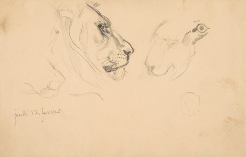 Sketchbook with views of Tours, France and its environs, 1828-29.