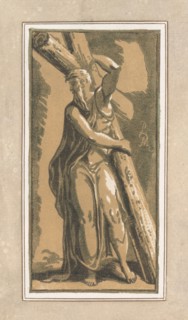 St. Andrew, Facing Forward, Head Turned to Left, before 1749.