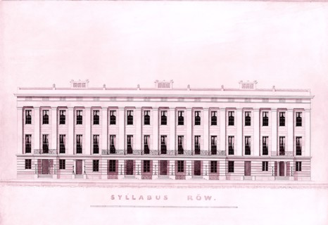 Syllabus Row, New York, 19th century.