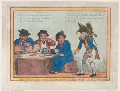 The French Admiral on Board the Euryalus, December 11, 1803.