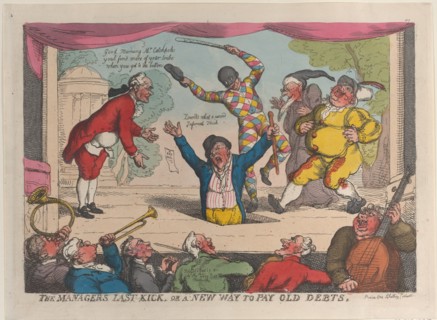 The Manager's Last Kick, or a New Way to Pay Old Debts, September 29, 1811.