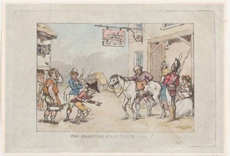 The Production of a Post House, 1808.