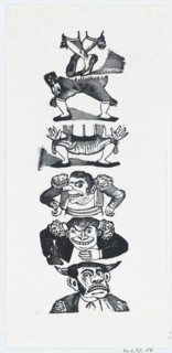 Three different busts and pairs of legs of toreros, ca. 1880-1910.