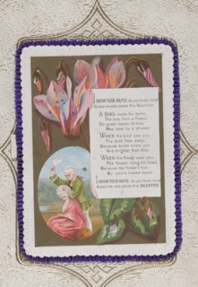 Valentine, 1874.