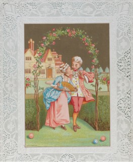 Valentine, ca. 1880.