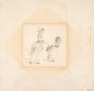 Woman and Child, 1883.