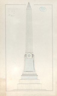 Obelisk Grave Monument, No. 901 / 920, 1840-80.