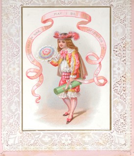 Valentine, before 1880.