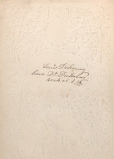 Valentine, ca. 1860.