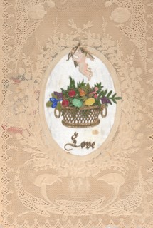 Valentine, ca. 1850.