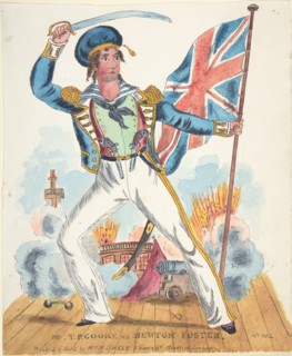 Mr. T. P. Cooke as Newton Foster, 19th century.