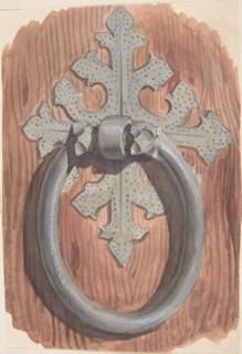 Door-ring, second half 19th century.