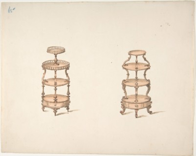 Two Whatnots, early 19th century.