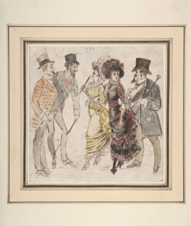 Designs for Costumes, 1875-80.