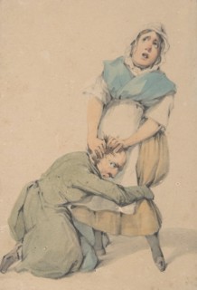 Caricature, 19th century.