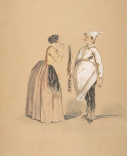 A Lady and Her Cook, 19th century.
