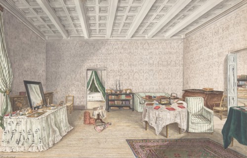 Design for interior, ca. 1830.