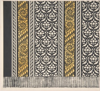 Design drawing, ca. 1883, based on earlier design.