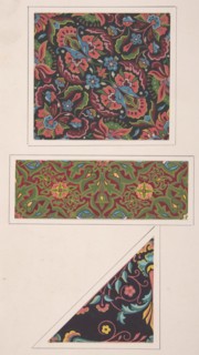 Design drawing, ca. 1883, based on earlier design.