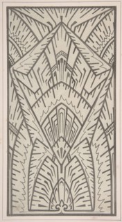 Design drawing, ca. 1883, based on earlier design.