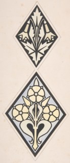 Design drawing, ca. 1883, based on earlier design.