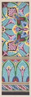 Design drawing, ca. 1883, based on earlier design.