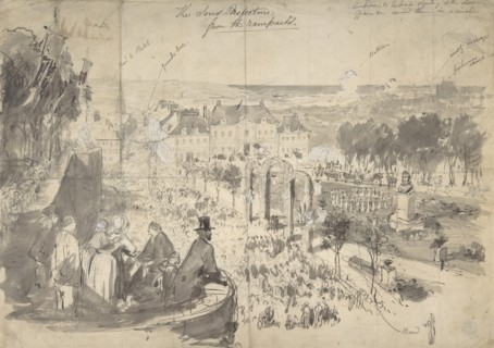 The Visit of Napoléon III to Boulogne-sur-Mer, 19th century.