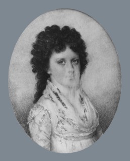 Mrs. James G. Almy (Myra Eliot), ca. 1798.