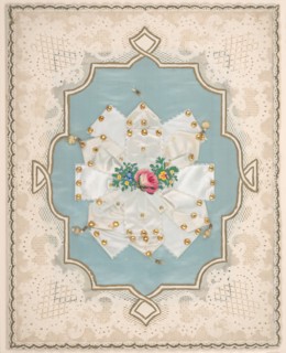 Lace Paper Valentine, ca. 1855.