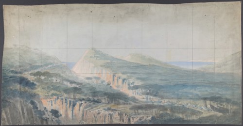 Design for a Stage Set at the Opéra, Paris, 1830-90.