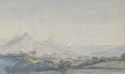 Design for a Stage Set at the Opéra, Paris, 1828-90.